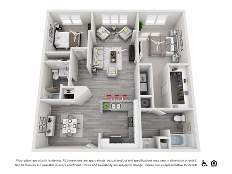 Magnolia Floor Plan at Patriots Pointe, Hillsborough, 27278